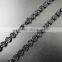2016 fashion hip hop heavy black fake diamond strand necklace