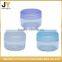 High fashion silk-screen printing plastic small cream jar colorful acrylic cosmetic jar
