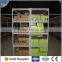 Euro sized Steel Slotted Angle Shelf Light duty angle steel rack