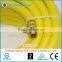 1/4" pvc rubber air hose with 1/4 BSP brass swivel fittings