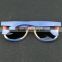 2016 polarized lenses skateboard Wooden mirror eyewear