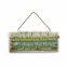 2016 Latest Art Work Craft Corrugated Wall Art Burlap Plaque Home Decor Arabic Style
