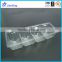 Wholesale clear disposable food plastic tray,clear plastic egg tray
