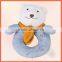 Wholesale-Baby Plush Soft Bear Rattle/ Baby Rattle Toys/Plush Baby Bear Rattle