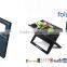 LFGB/ FDA approved Super quality promotional Hot Selling Portable Cast Iron Gas Rotating bbq grill