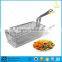 Eco-friendly deep fry wire basket, deep folding deep wire fry basket, french fries fry basket