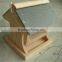 2016 Eco-friendly slate garden bird cage pet house small wooden bird houses