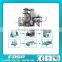 Compact structure 4-6tph small animal feed production line