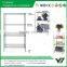2015 hot sell NSF 150KGS 36x24 inch heavy duty 4 layer chrome hotel wire metal shelf (YB-WS029)