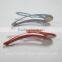 Fashionable plain hair clip with coloful color for wholesale