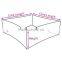 12ft Ceiling Banner Display Trade Show Curved Square Hanging Sign (Double Sided Graphic)