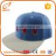 wholesale Cheap plain low profile snapback hat custom
