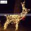 High quality led christmas deer cheap christmas outdoor decorative deer with fancy design lighted deer