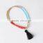 Most hot selling eleagnt handmade colorful seed bead thread stretch bracelet