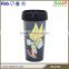 16oz Plastic Thermos Coffee Mug With Lid And Photo Insert