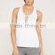 Net cloth motion hollow out sexy sports vest
