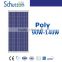 Top Choice!Poly-crystalline Solar Panel / Solar Module 90W 100W 110W 120W 130W 140W With ISO9001 TUV/IEC Certification
