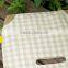 wholesale new design canvas jute shopping bag hanging file tote bag