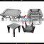 Injection plastic round table moulding,plastic desk moulding
