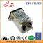 2016 Wholesale General Purpose Socket Rfi plug line Filter