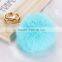 colorful Fur key chain - Fashion 8cm cony hair Car Key Chain 15 colors women bag Key Ring
