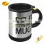 Hot items 2015 auto mixing plastic self stirring coffee mug with assorted colors