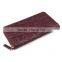 New fashion product elephant leather unisex clutch bag ,exotic leather travel wallet