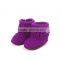 Pure Cotton Rubber Sole Baby Sock, baby girl comfortable boot, child flower Shoes