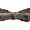 2016 latest fashion custom made plaid self-tie skinny mens bow tie