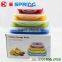 With Removable Ice Pack Refrigerator Crisper Colorful Salad Snack Food Container For Kids Lunch Box
