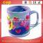 3D Rubber Soft Pvc Promotional Mugs