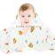 Hot sale baby muslin nursing swaddle