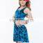 Good looking flower pattern high quality hot wholesale nice dresses for girls