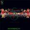 2D Hot selling outdoor cross street christmas decoration rope light