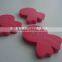 promotional cheap shaped eraser with logo printing
