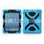Defender case for ipad mini, tough armor case for ipad 2/3/4, hybrid comboo stand case for ipad air