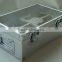 Aluminum open wine box,ABS transparent wine case,wine bottle box
