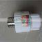 Hot plastic male reducer coupling for PEX plastic pipe