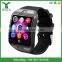 2016 q18 curved screen smart watch with sim card and camera