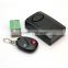 Mini Door/Window Vibration Detector Alarm 120dB remote control Magnetic Home Security