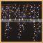 BEST New 3.5M 96 LED Fairy Lights Curtain Icicle Starry String Lights for Bedroom Christmas New Year Home Garden Wedding