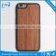 2016 New Design Natural Wood Wooden Cover TPU Case for iPhone 6 6s