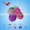 soild color disposable round paper plate