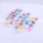 2016 New Design With Paint Brush Moon Shaper Plastic Box Solid Watercolor Color Watercolor Cake High Quality