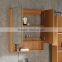 1016 Solid wood bathroom vanity cabinet with fancy washbasins