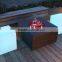 Light up PE Plastic Chairs/led Chair/light Cube Seat