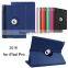 Universal Rotating Folio Case Leather 360 Rotation Stand Case Cover with Multi-angle Stand for Apple iPad Pro 12.9