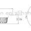 ac led dirverless downlight 9w 3 years warranty long life downlight surrounds
