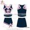 Short Sleeve Full Sublimation Wholesale Sexy Custom Cheerleading Uniform