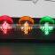 New unique design arrow light 100mm mini waterproof traffic light signal